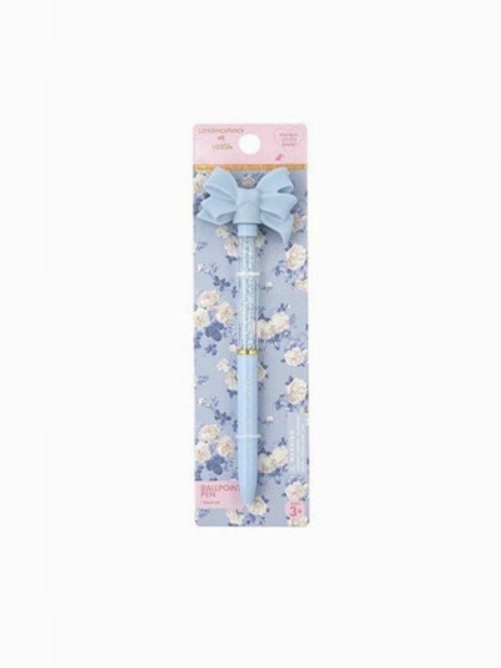 Blue Floral Bow LoveShackFancy Pen